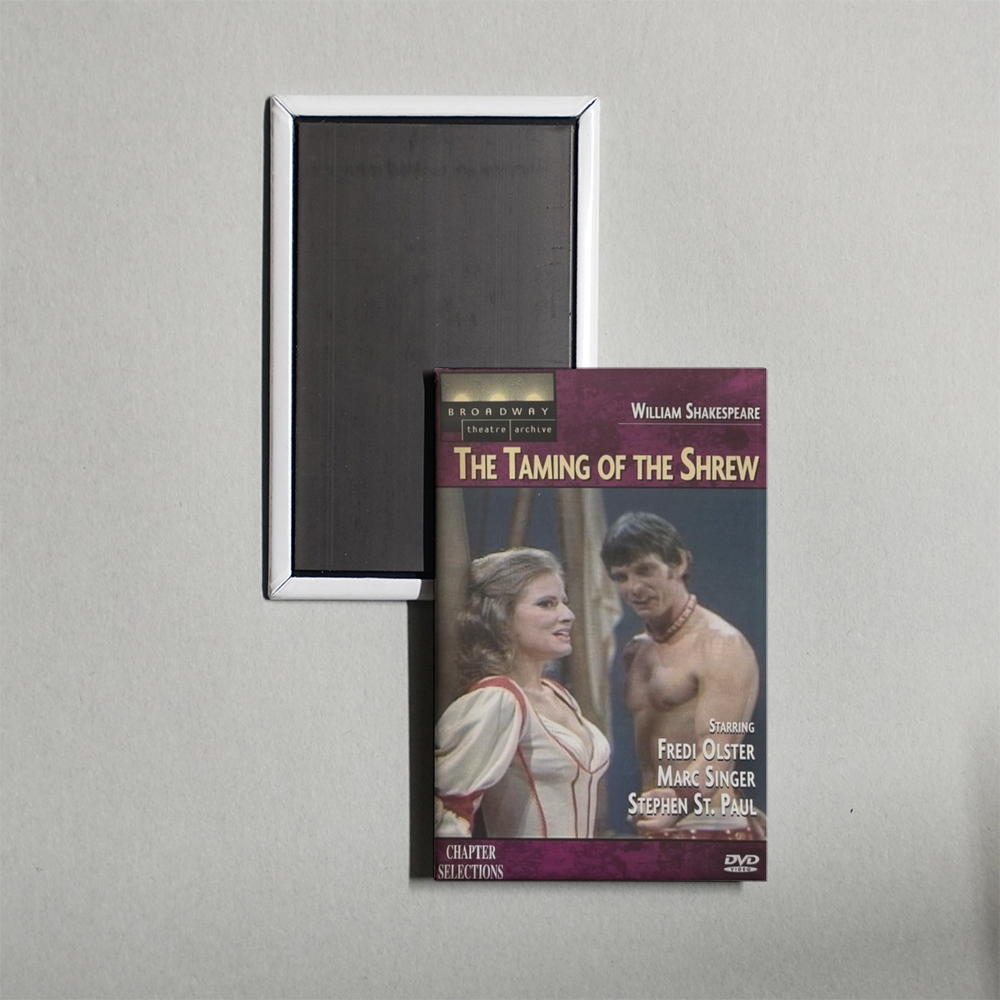 The Taming of the Shrew Mini Movie Fridge Magnet