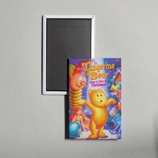 The Tangerine Bear Home in Time for Christmas! Mini Movie Fridge Magnet