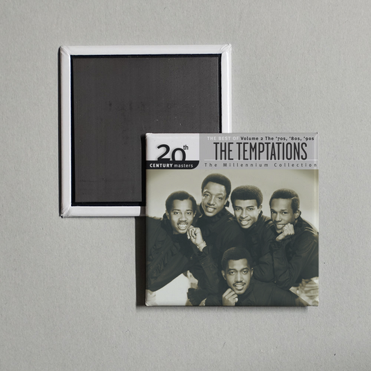 The Temptations - 20th Century Masters The Millennium Collection Best Of The Temptations, Vol. 2 - The '70s, '80s, '90s Album Cover Fridge Magnet