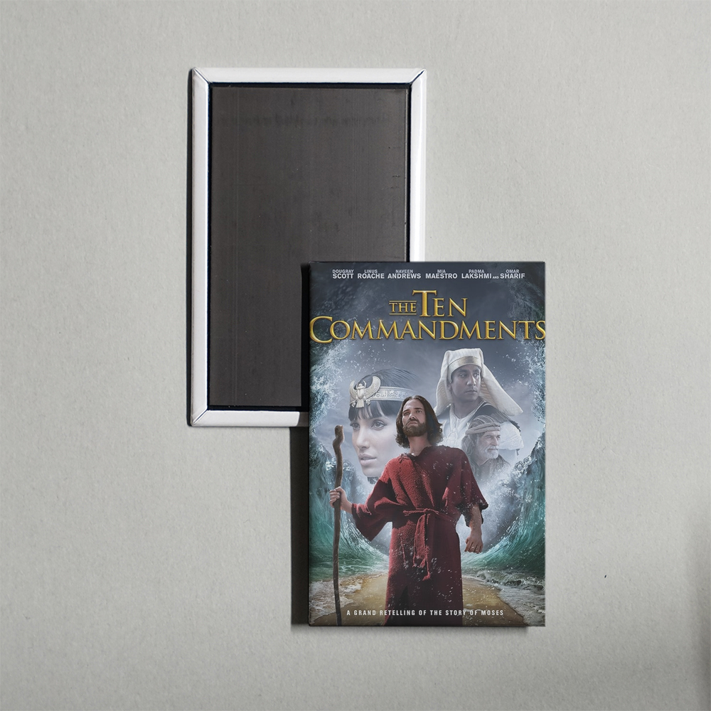 The Ten Commandments TV Show Fridge Magnet
