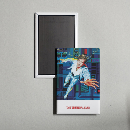The Terminal Man Mini Movie Fridge Magnet