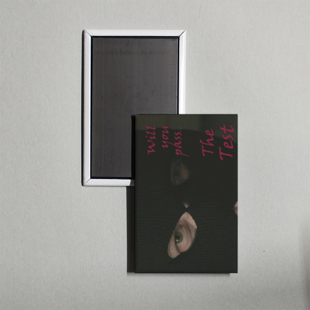 The Test Mini Movie Fridge Magnet