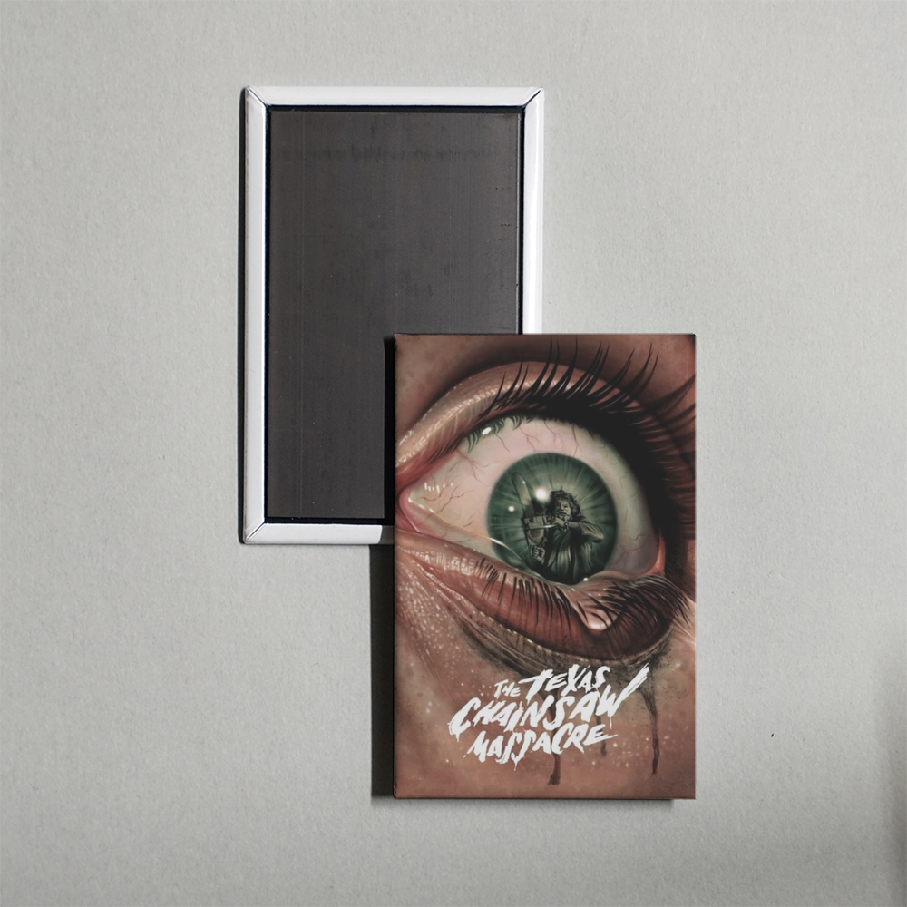 The Texas Chain Saw Massacre Mini Movie Fridge Magnet