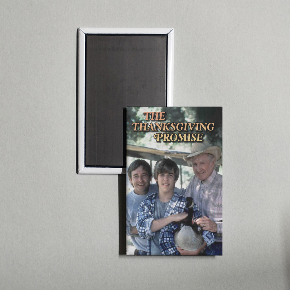 The Thanksgiving Promise Mini Movie Fridge Magnet