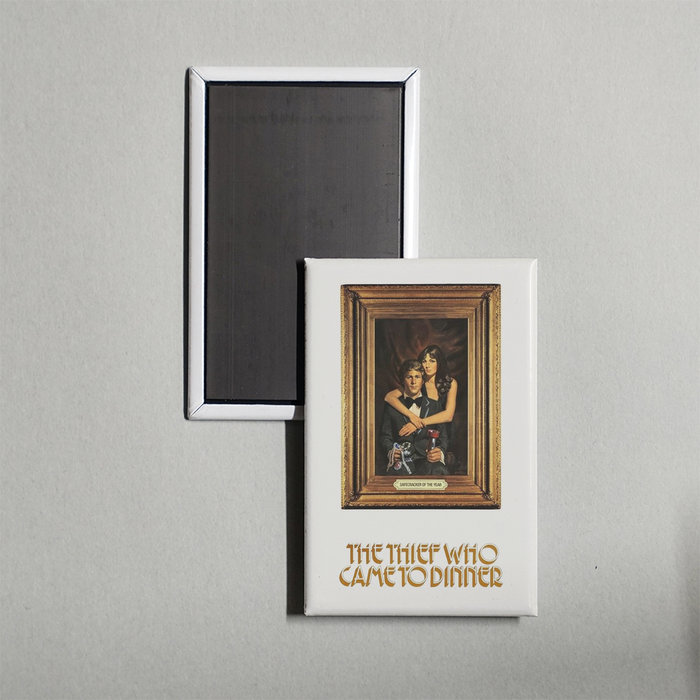 The Thief Who Came to Dinner Mini Movie Fridge Magnet