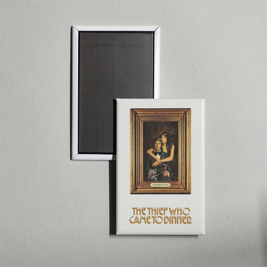 The Thief Who Came to Dinner Mini Movie Fridge Magnet