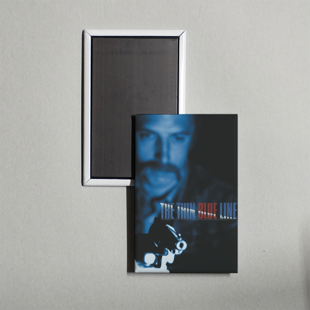 The Thin Blue Line Mini Movie Fridge Magnet
