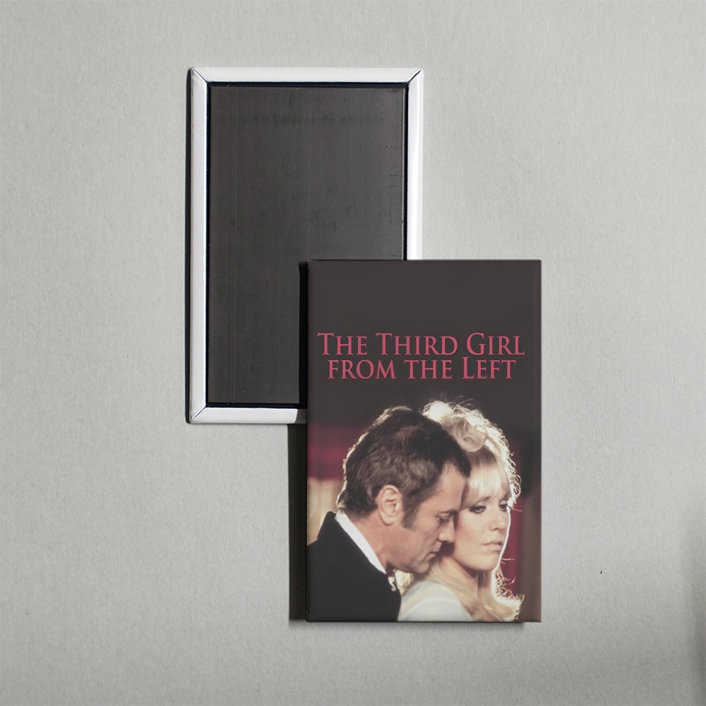 The Third Girl from the Left Mini Movie Fridge Magnet
