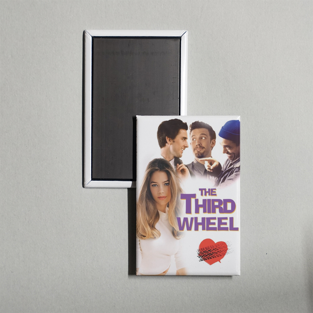 The Third Wheel Mini Movie Fridge Magnet