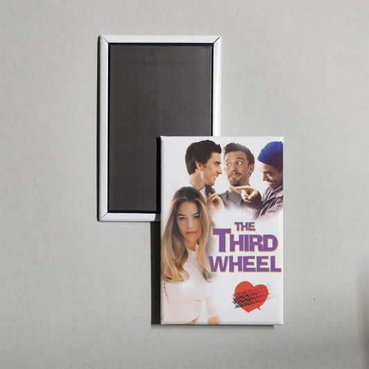 The Third Wheel Mini Movie Fridge Magnet