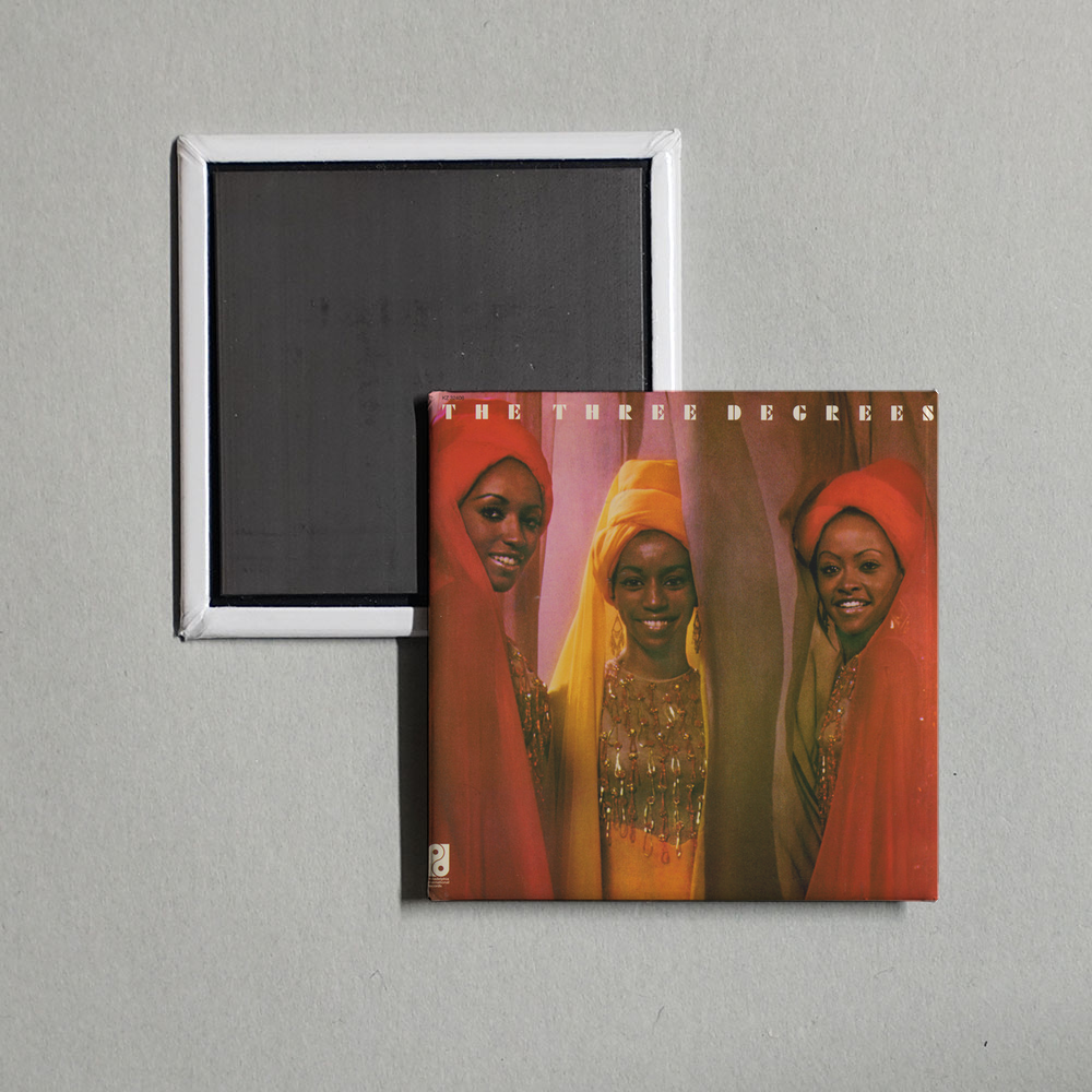The Three Degrees - The Three Degrees Album Cover Fridge Magnet