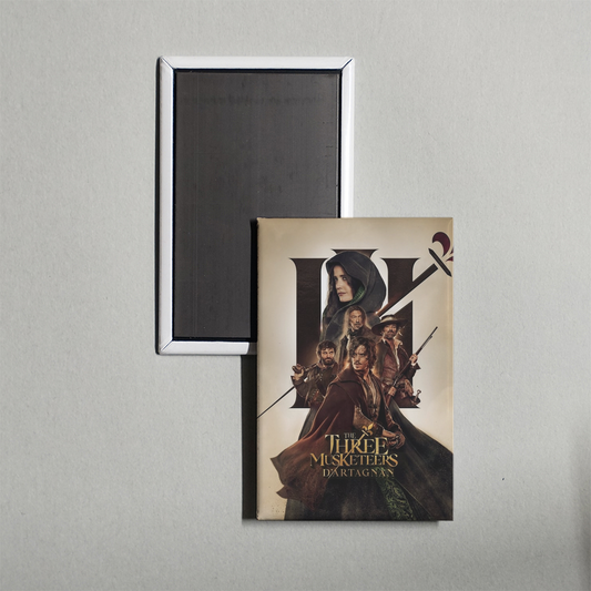 The Three Musketeers D'Artagnan Mini Movie Fridge Magnet