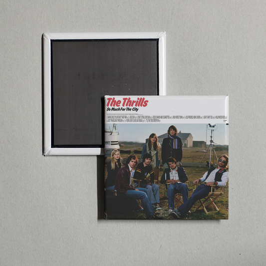 The Thrills - So Much For The City Album Cover Fridge Magnet