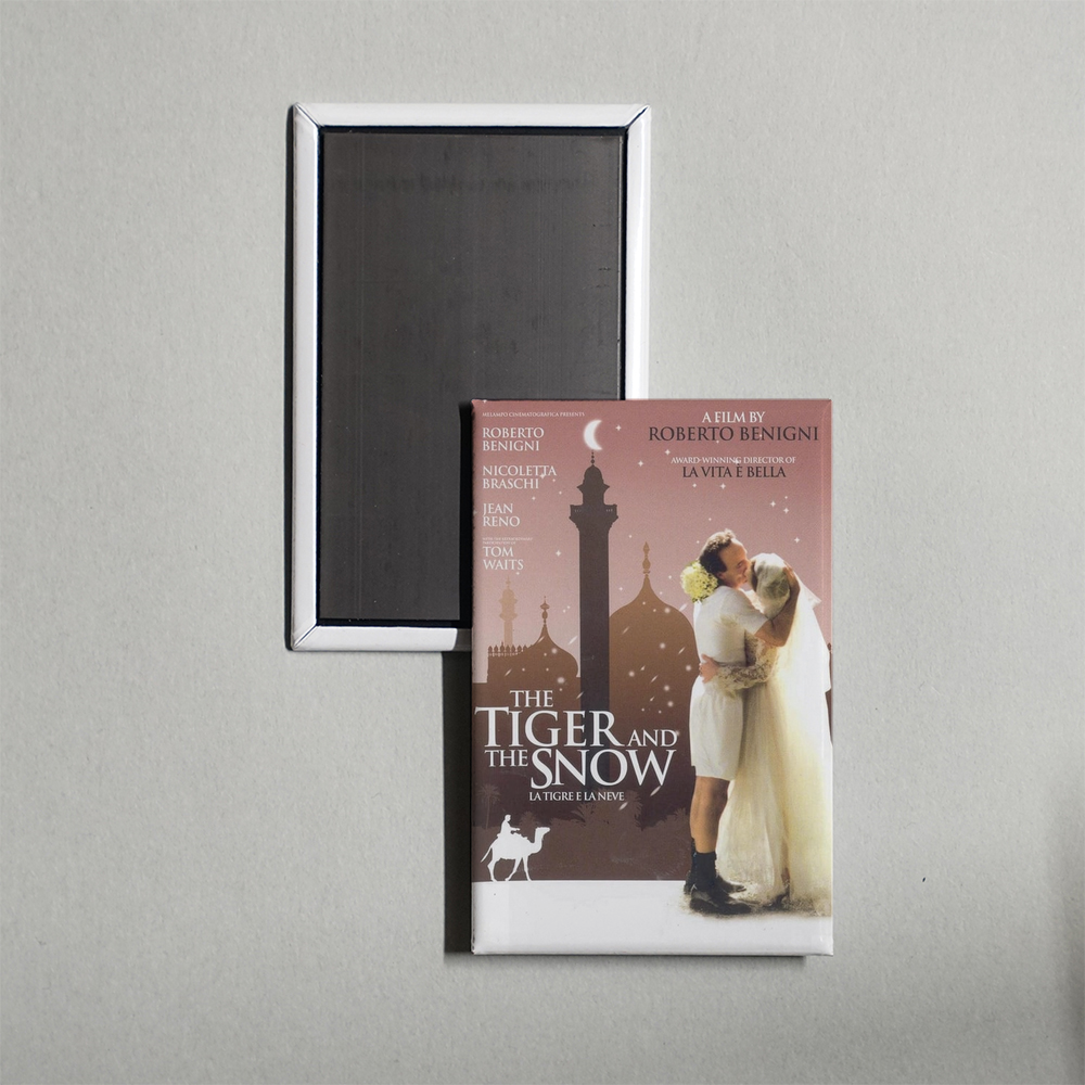 The Tiger and the Snow Mini Movie Fridge Magnet