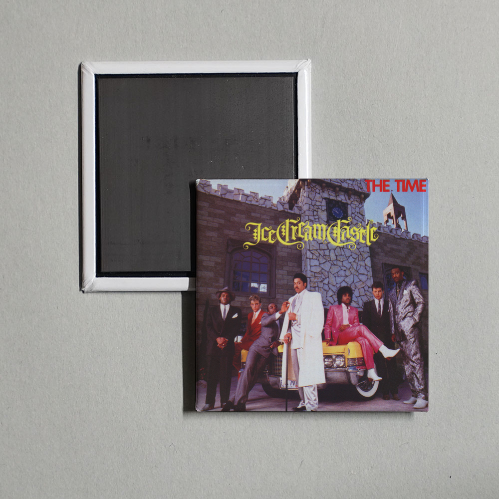 The Time - Ice Cream Castle Album Cover Fridge Magnet