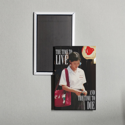 The Time to Live and the Time to Die Mini Movie Fridge Magnet