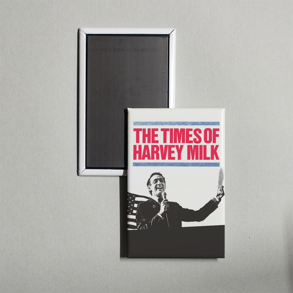 The Times of Harvey Milk Mini Movie Fridge Magnet