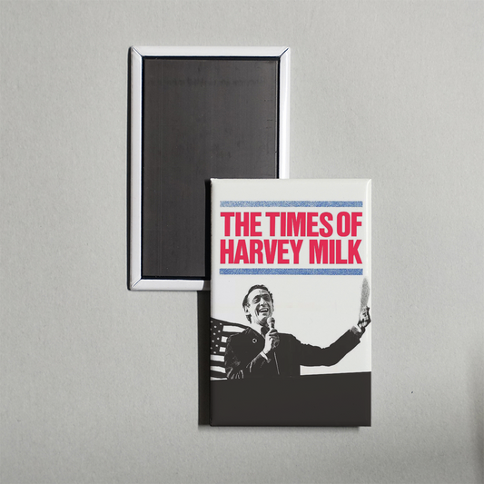 The Times of Harvey Milk Mini Movie Fridge Magnet