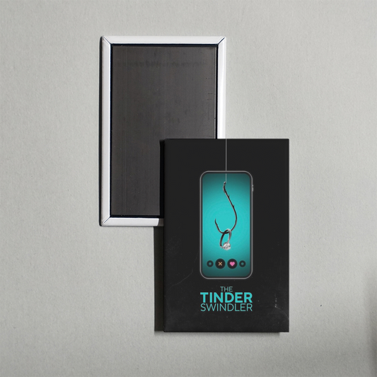 The Tinder Swindler Mini Movie Fridge Magnet