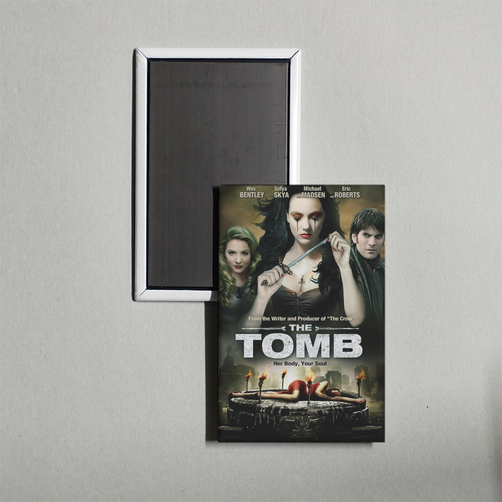 The Tomb Mini Movie Fridge Magnet