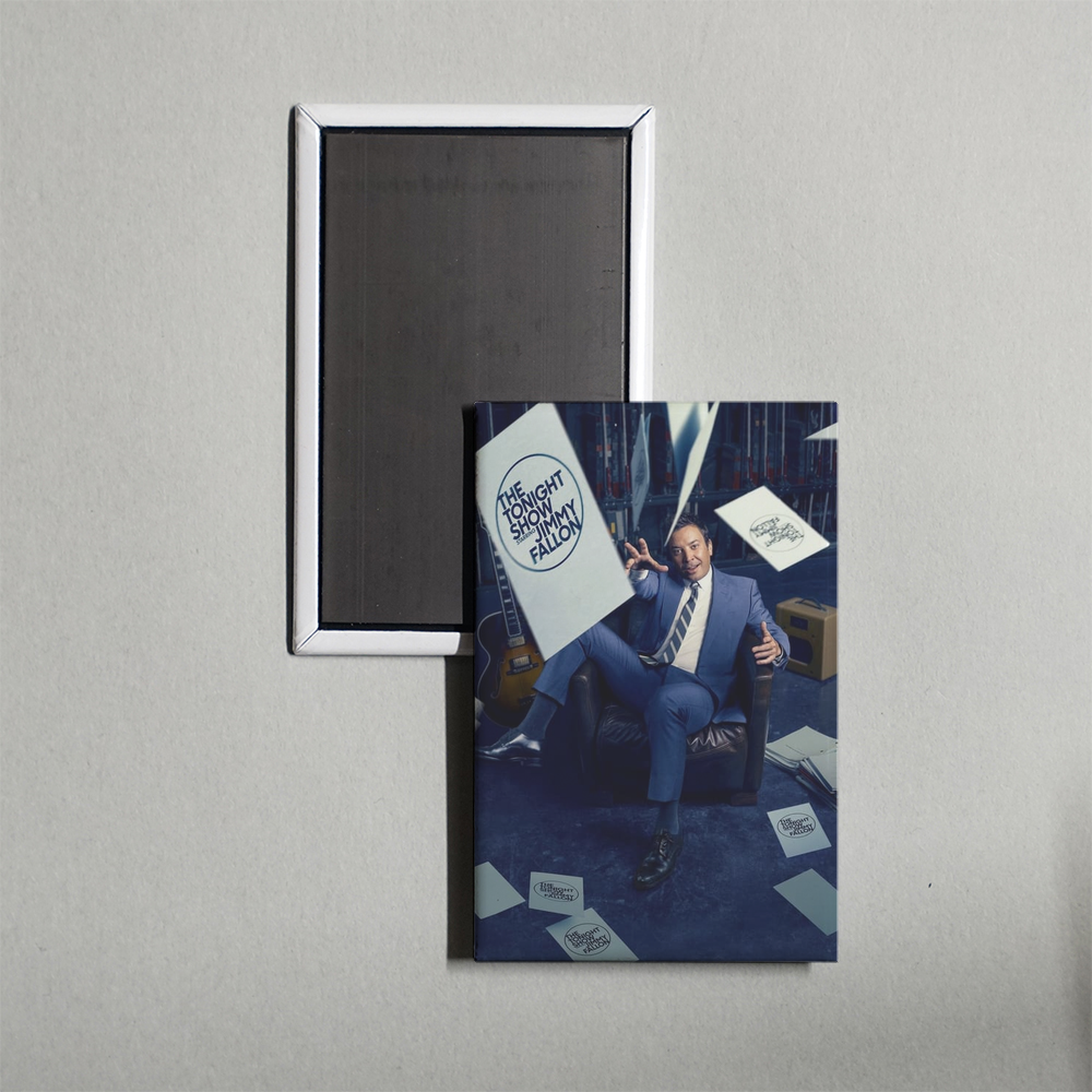 The Tonight Show Starring Jimmy Fallon TV Show Fridge Magnet