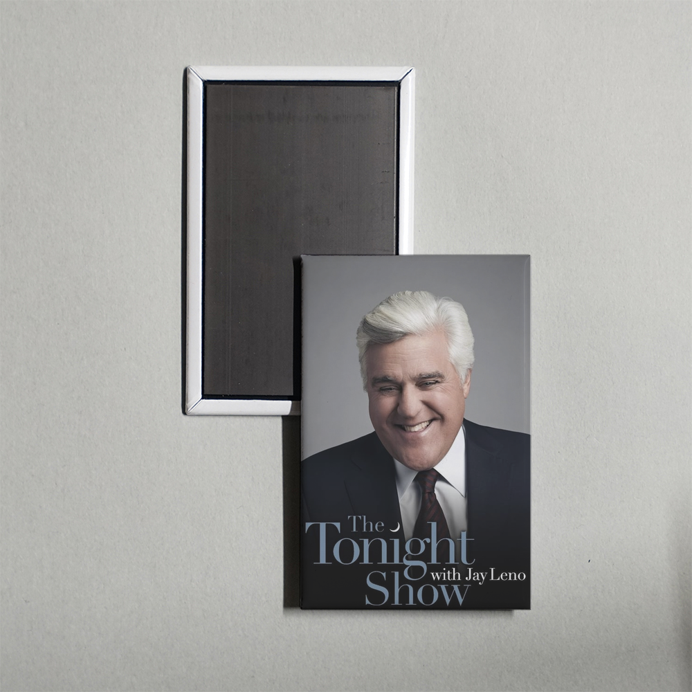 The Tonight Show with Jay Leno TV Show Fridge Magnet