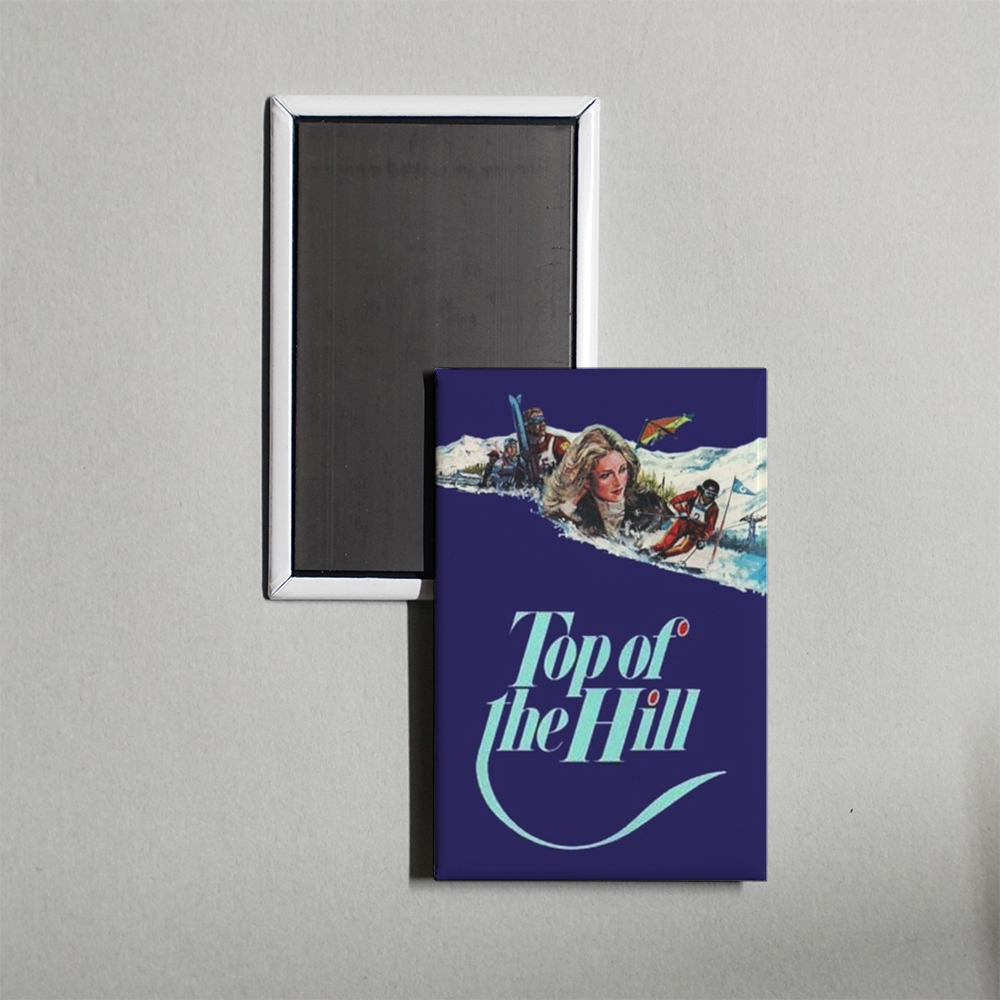 The Top of the Hill Mini Movie Fridge Magnet