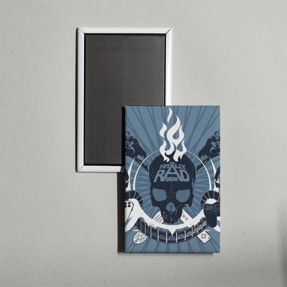 The Totally Rad Show TV Show Fridge Magnet