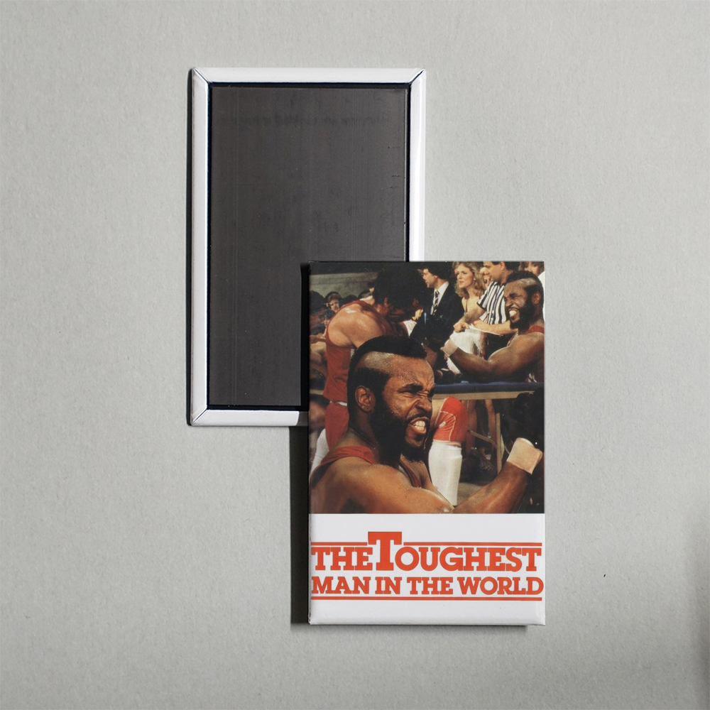 The Toughest Man in the World Mini Movie Fridge Magnet