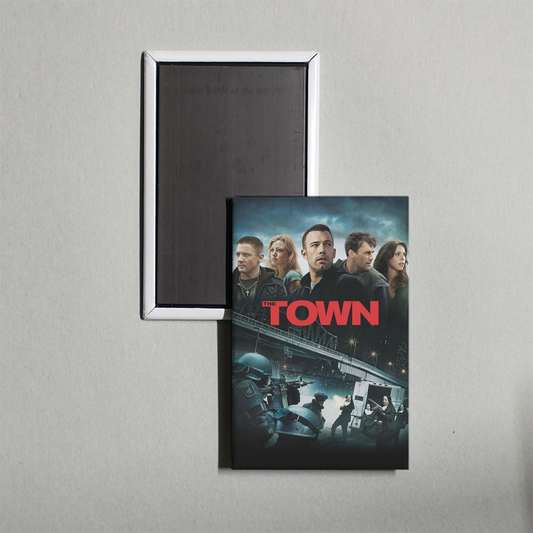 The Town Mini Movie Fridge Magnet