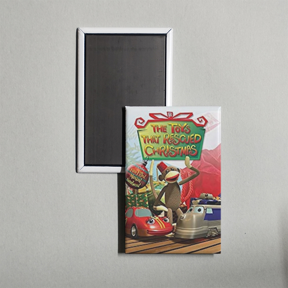 The Toys That Rescued Christmas Mini Movie Fridge Magnet