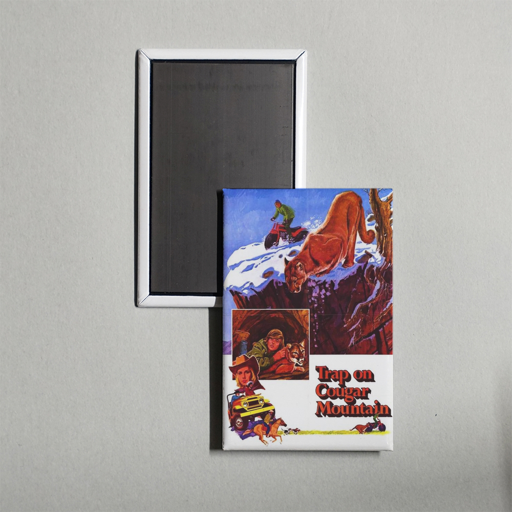 The Trap on Cougar Mountain Mini Movie Fridge Magnet