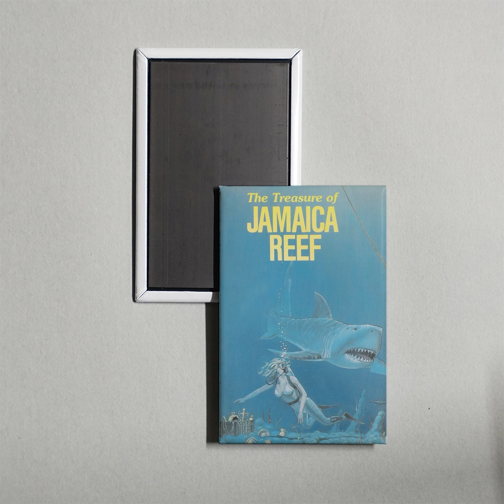 The Treasure of Jamaica Reef Mini Movie Fridge Magnet