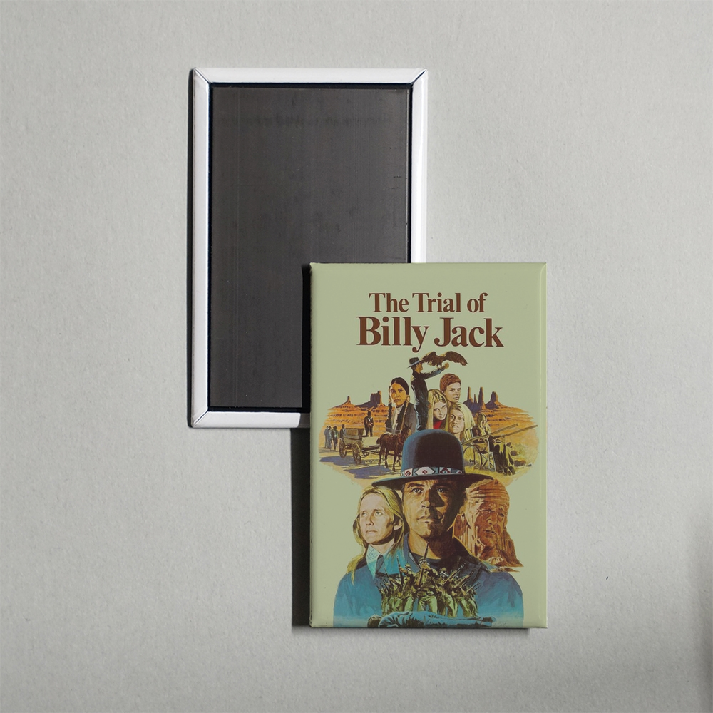 The Trial of Billy Jack Mini Movie Fridge Magnet