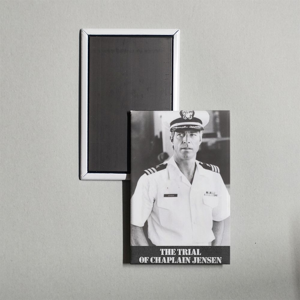 The Trial of Chaplain Jensen Mini Movie Fridge Magnet