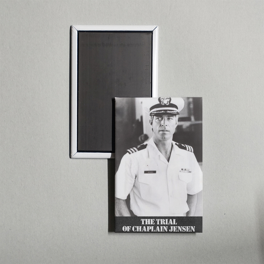 The Trial of Chaplain Jensen Mini Movie Fridge Magnet
