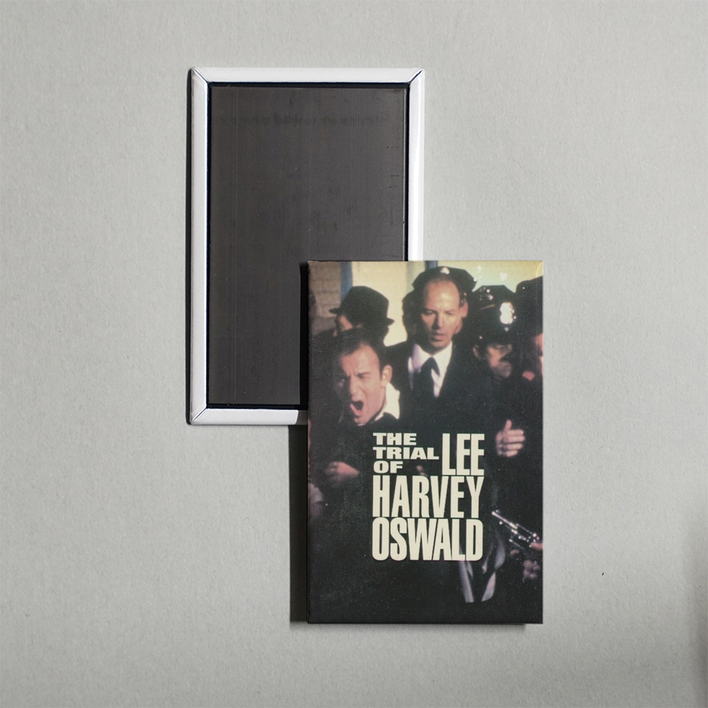 The Trial of Lee Harvey Oswald Mini Movie Fridge Magnet