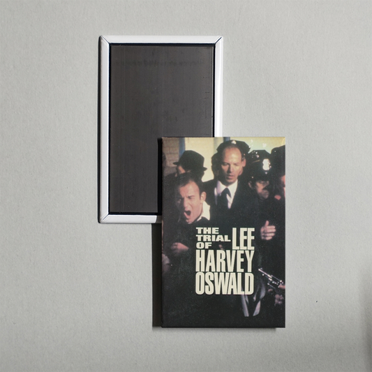 The Trial of Lee Harvey Oswald Mini Movie Fridge Magnet