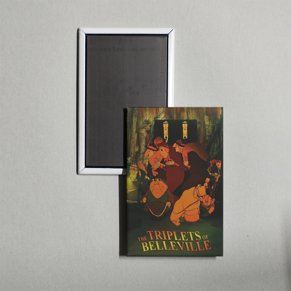 The Triplets of Belleville Mini Movie Fridge Magnet