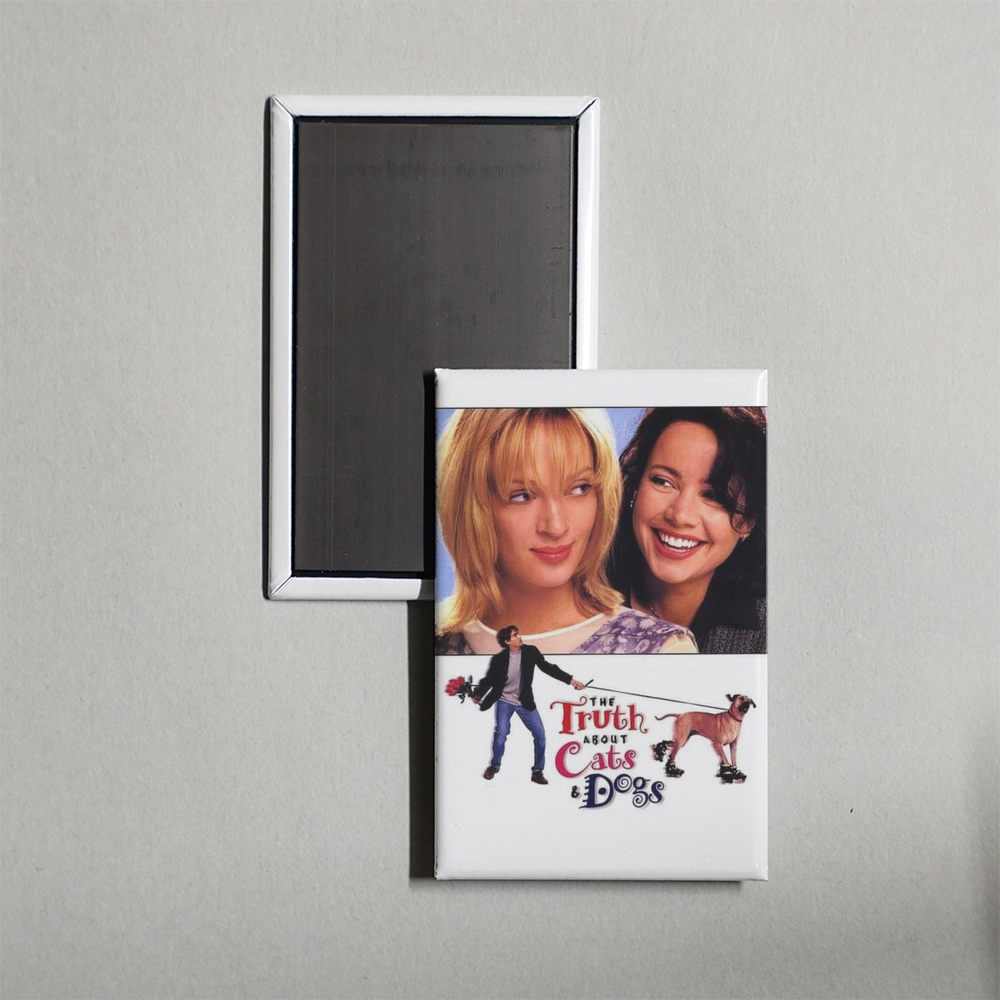 The Truth About Cats & Dogs Mini Movie Fridge Magnet
