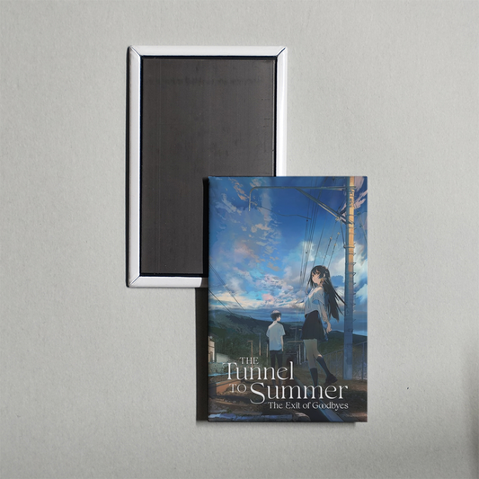 The Tunnel to Summer, the Exit of Goodbyes Mini Movie Fridge Magnet