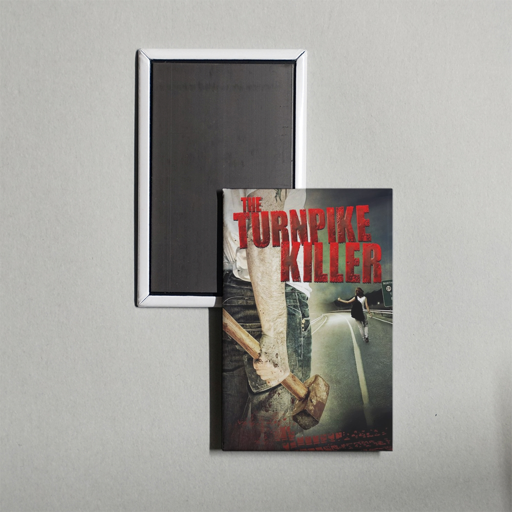 The Turnpike Killer Mini Movie Fridge Magnet