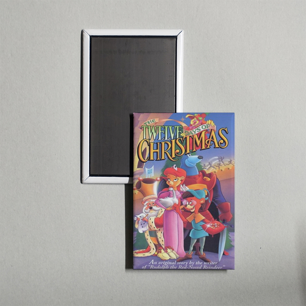 The Twelve Days of Christmas Mini Movie Fridge Magnet