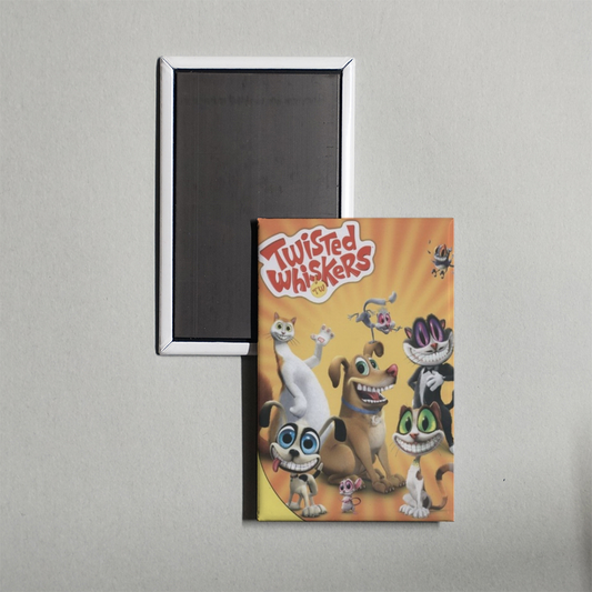 The Twisted Whiskers Show TV Show Fridge Magnet
