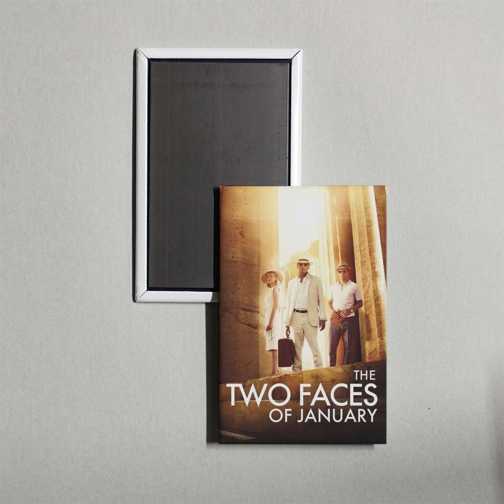 The Two Faces of January Mini Movie Fridge Magnet