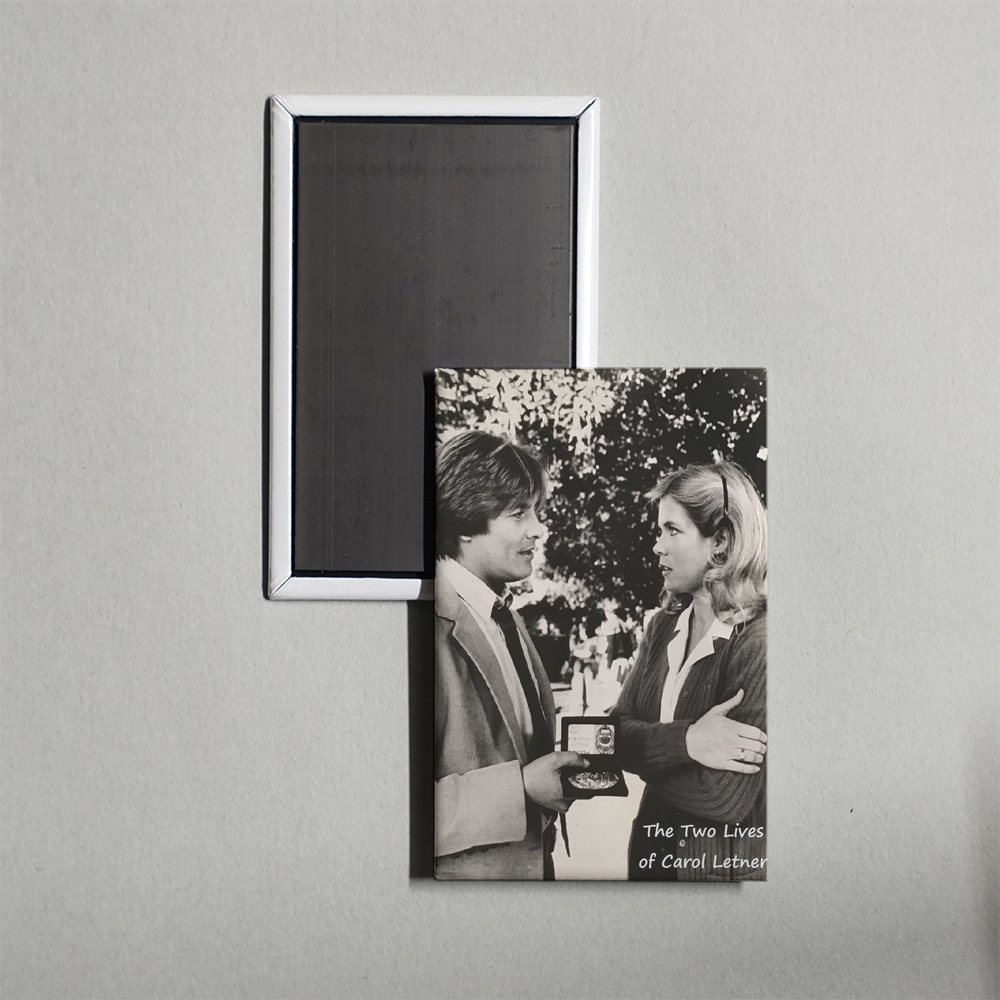 The Two Lives of Carol Letner Mini Movie Fridge Magnet