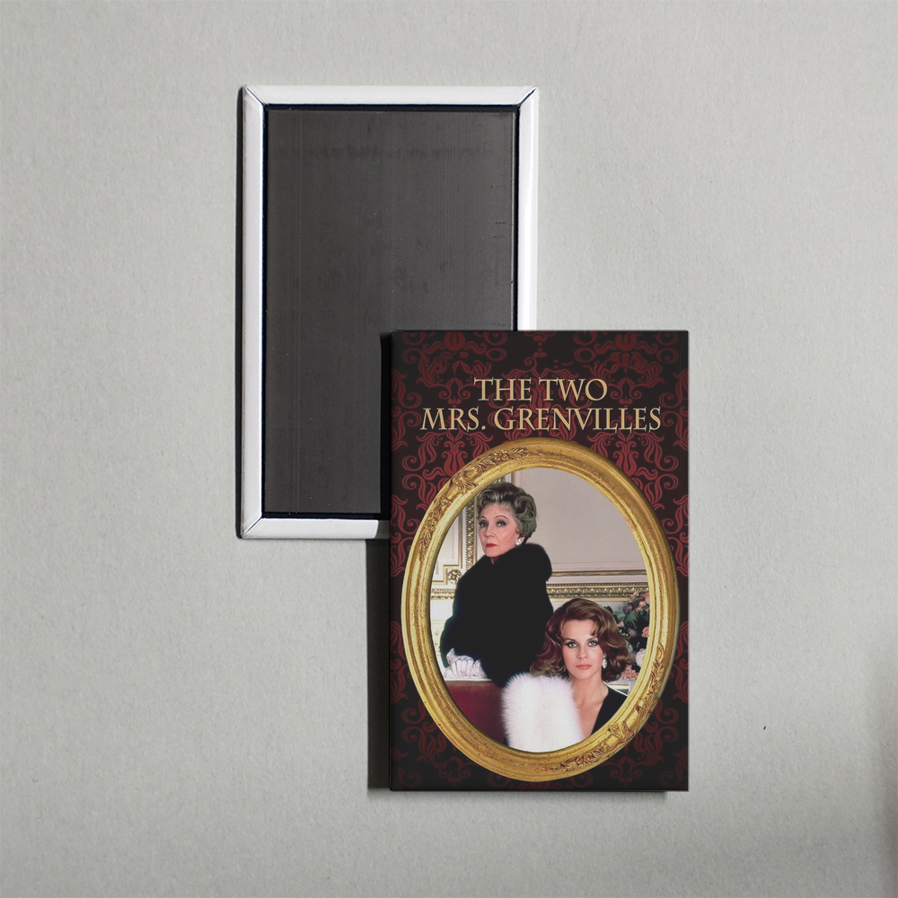 The Two Mrs. Grenvilles TV Show Fridge Magnet