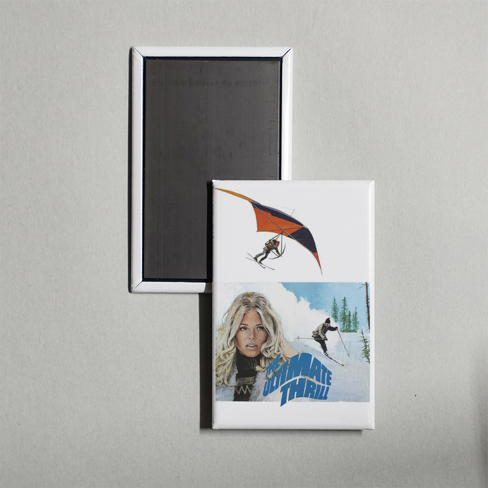 The Ultimate Thrill Mini Movie Fridge Magnet