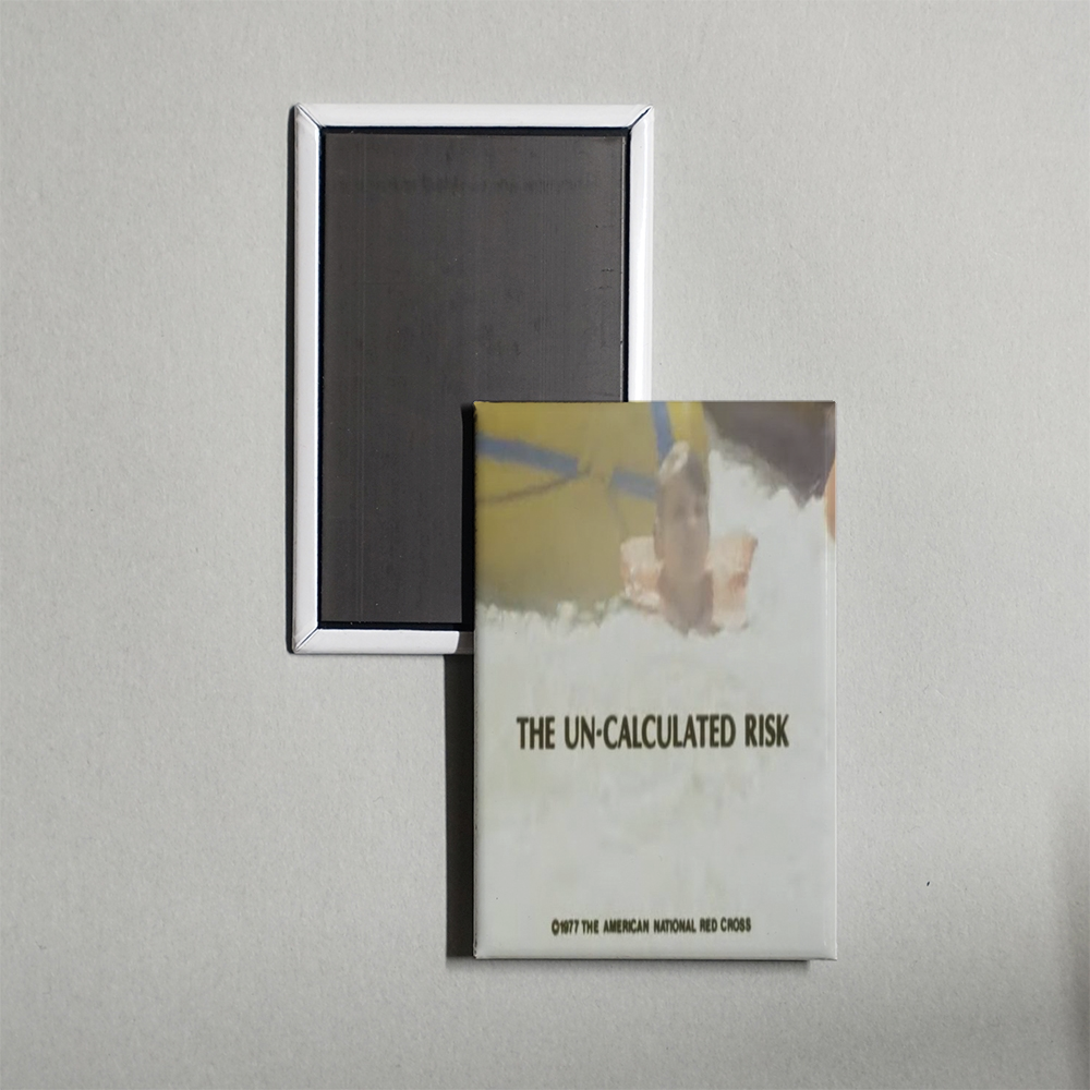 The Un-Calculated Risk Mini Movie Fridge Magnet
