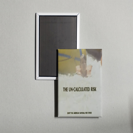 The Un-Calculated Risk Mini Movie Fridge Magnet